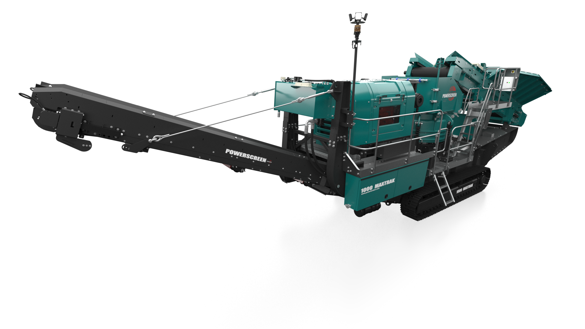 1000 Maxtrak Portable Rock Crusher