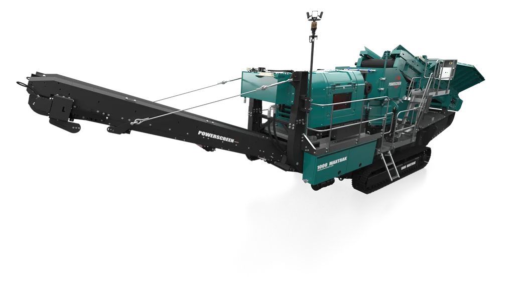 1000 Maxtrak Portable Rock Crusher
