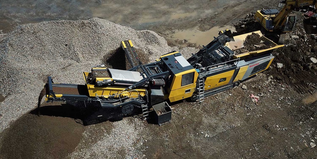 Keestrack Impact Crusher In Quarry