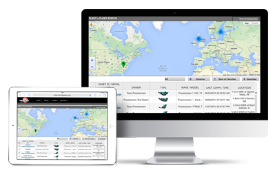 Powerscreen Pulse user friendly interface for machine monitoring