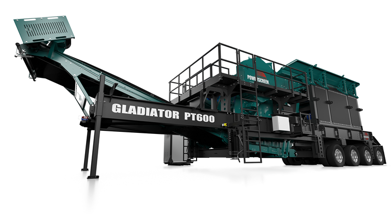 Gladiator PT600 Wheeled Jaw Crusher