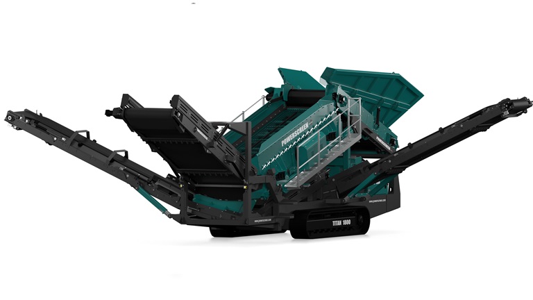 Titan 1800 Mobile Scalping Screen Main