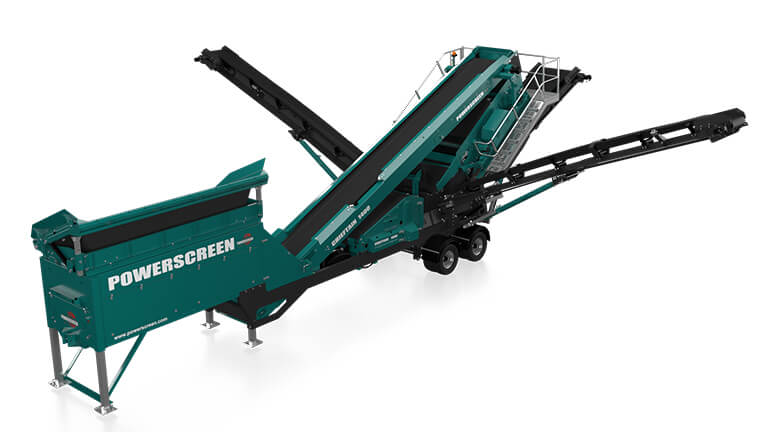 Powerscreen Chieftain 1400 Wheeled Inclined Screen